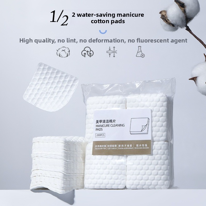 Gel Top Coat - Lingettes jetables non pelucheuses pour dissolvant