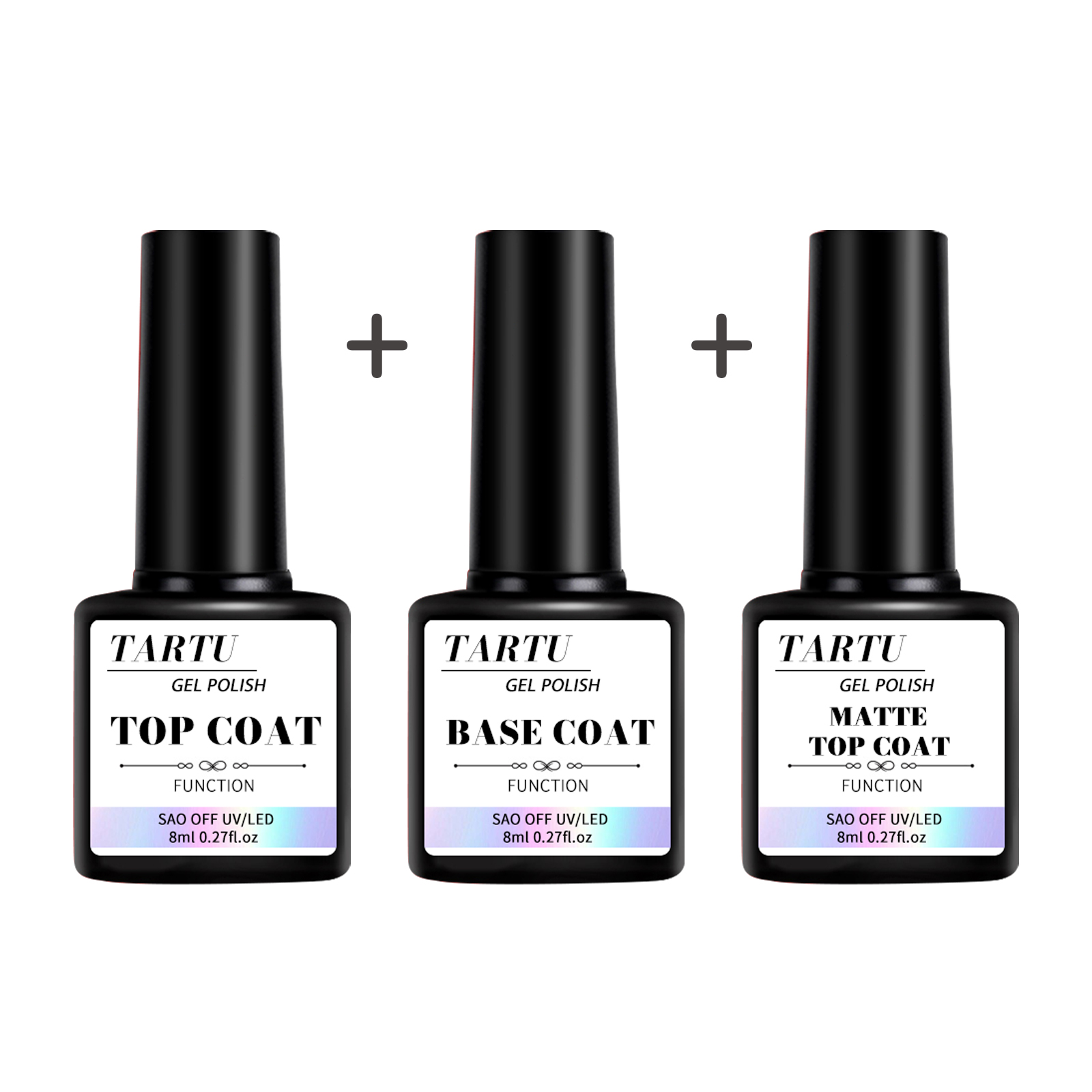 Gel Top Coat - Ensemble de Nail Art en Gel