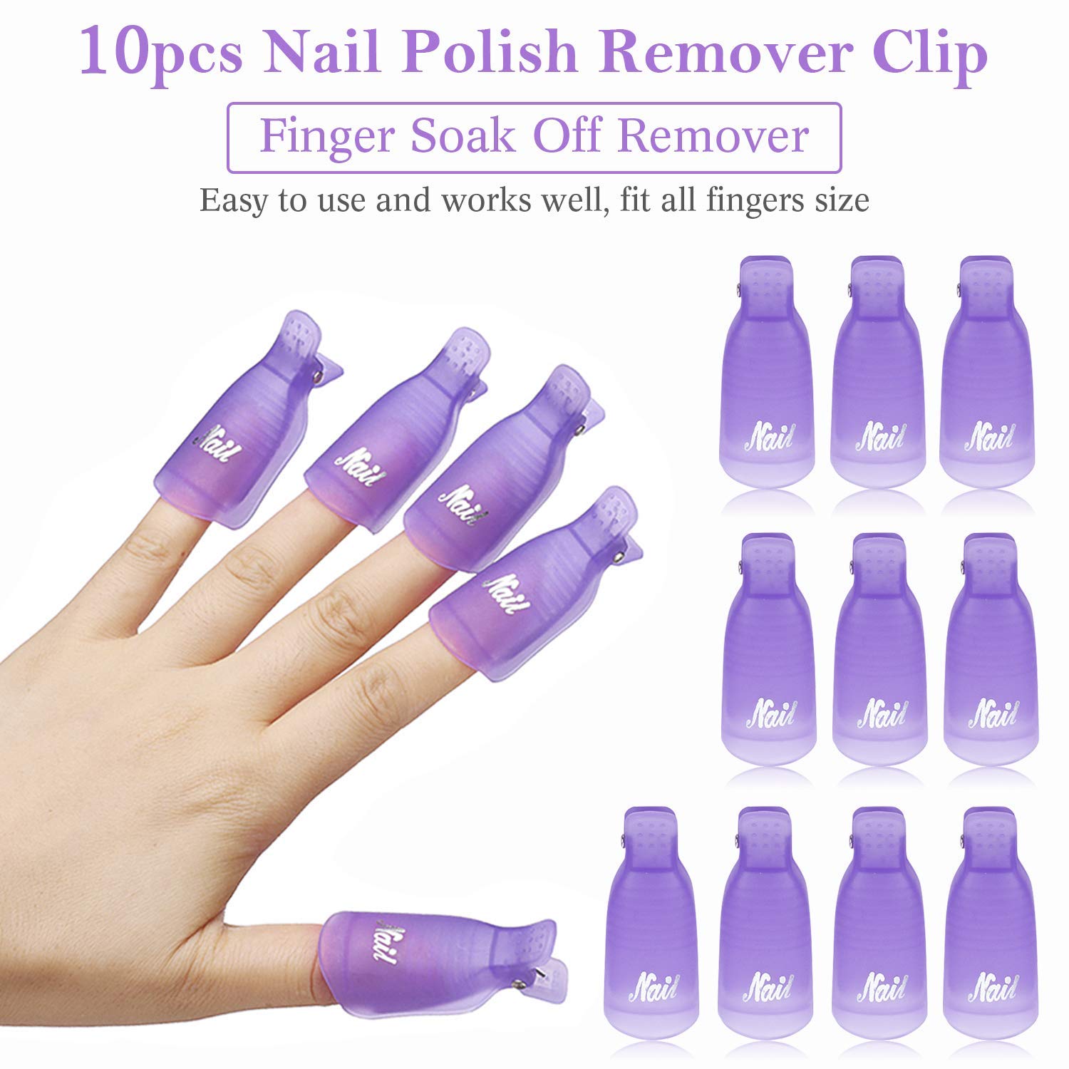 Nail Art Halal - LULAA 10 pièces/16 pièces en plastique