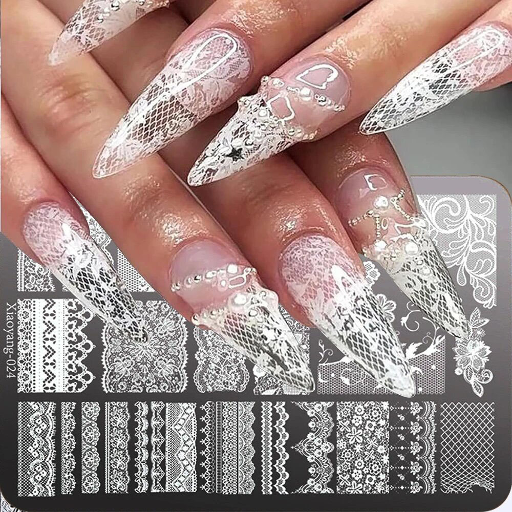 Nail Art Leopard - Pochoir de stamping pour nail art