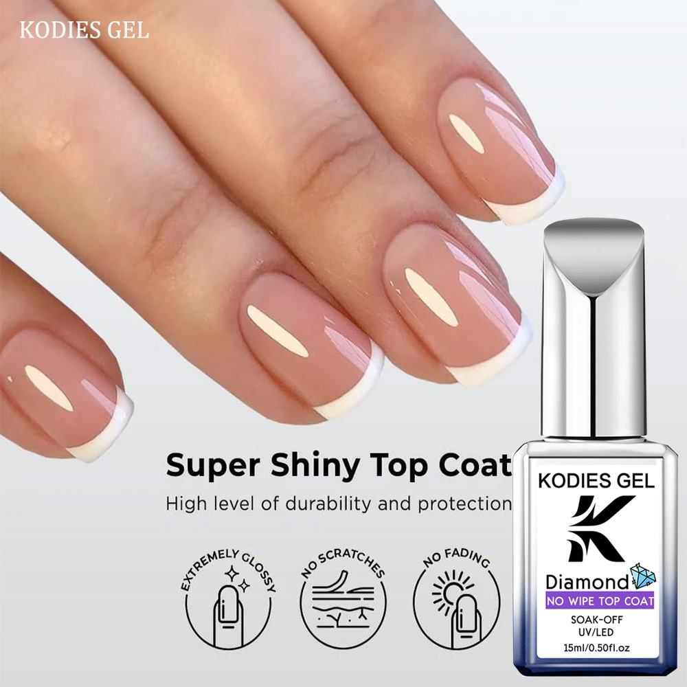 Gel Top Coat - KODIES GEL diamant couche de finition
