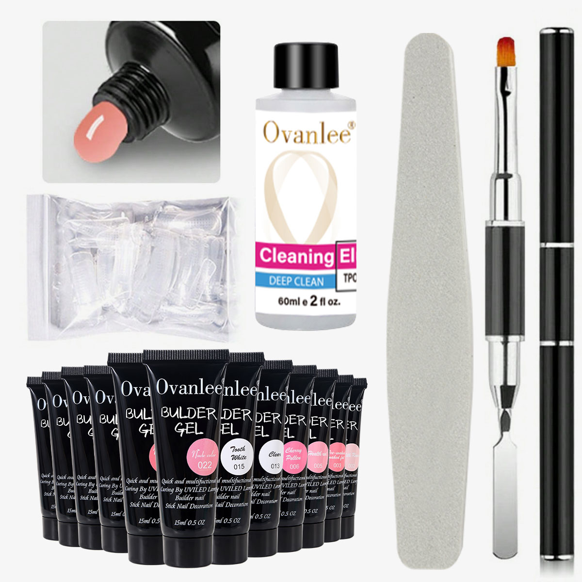 Nail Extension Form - Kit de Gel de Construction d'Ongles