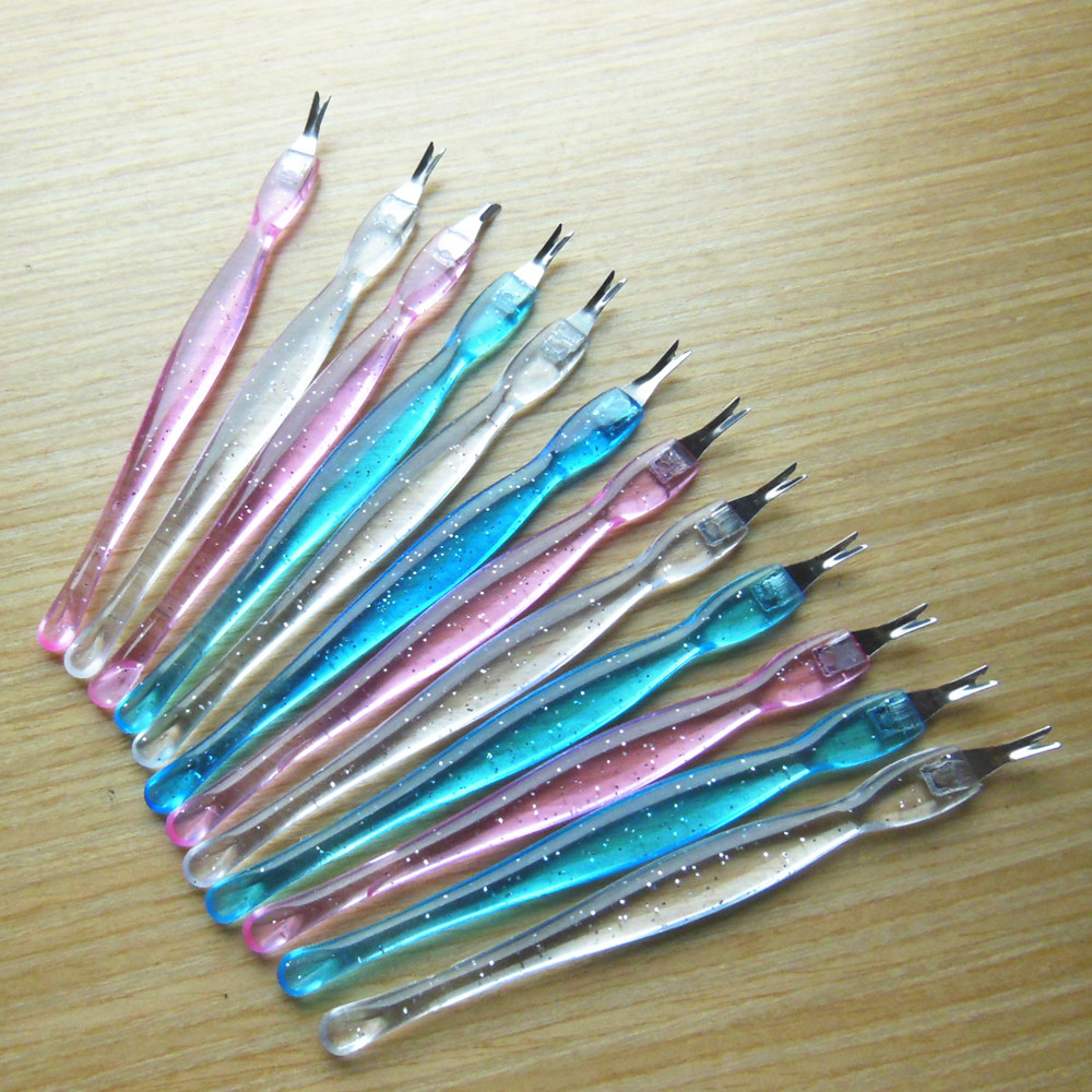 Nail Art Lotso - Lot de 12 Poussoirs à Cuticules,