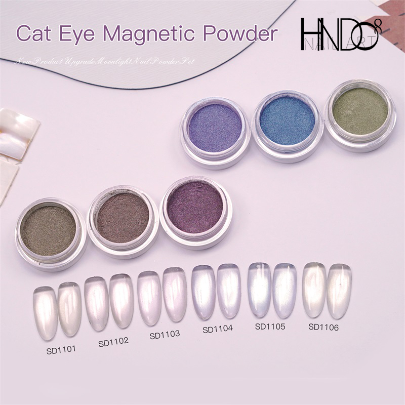 Nail Art Cat Eye Simple - HNDO nouveau Simple clair oeil de