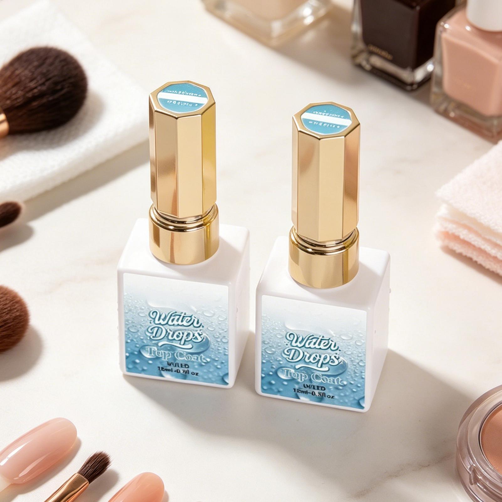 Gel Top Coat - Vernis à ongles gel effet goutte