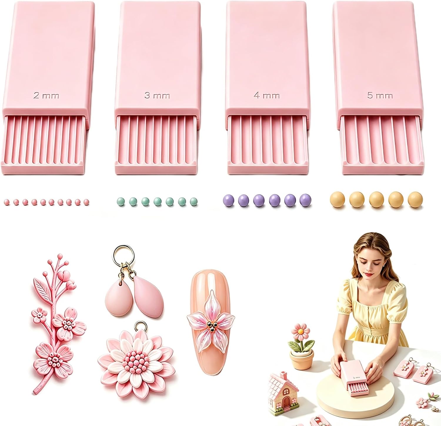 Nail Art Halal - Outil de fabrication de billes de