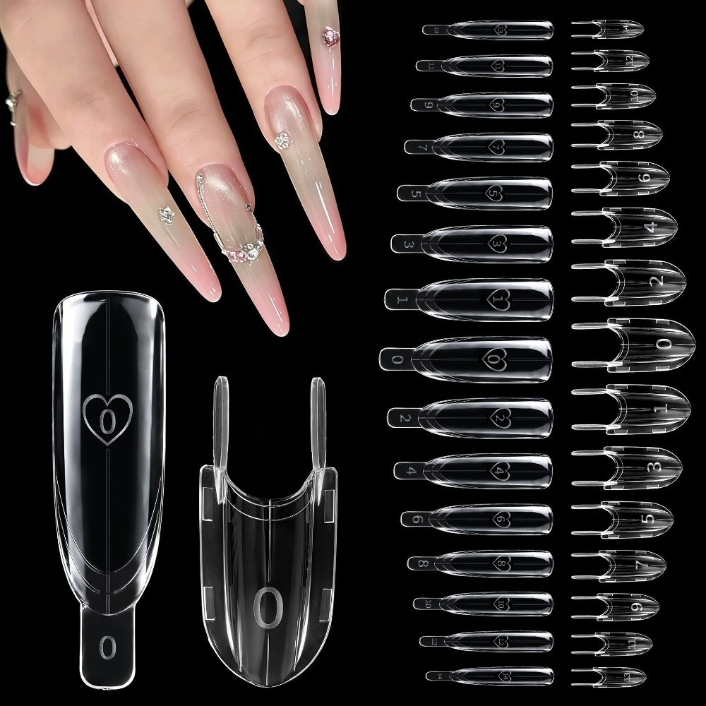 Nail Extension Form - 120 pièces Formes à ongles doubles