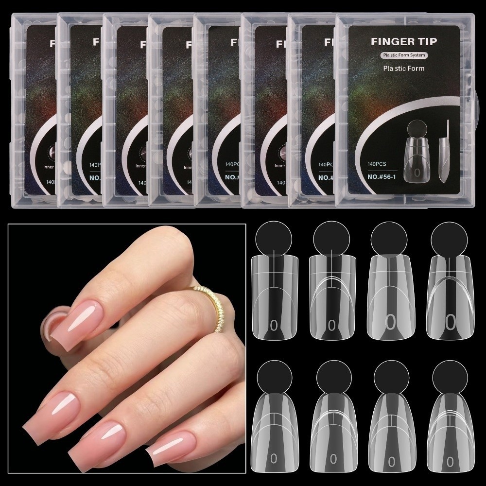 Nail Extension Form - 140 pièces de formes à ongles