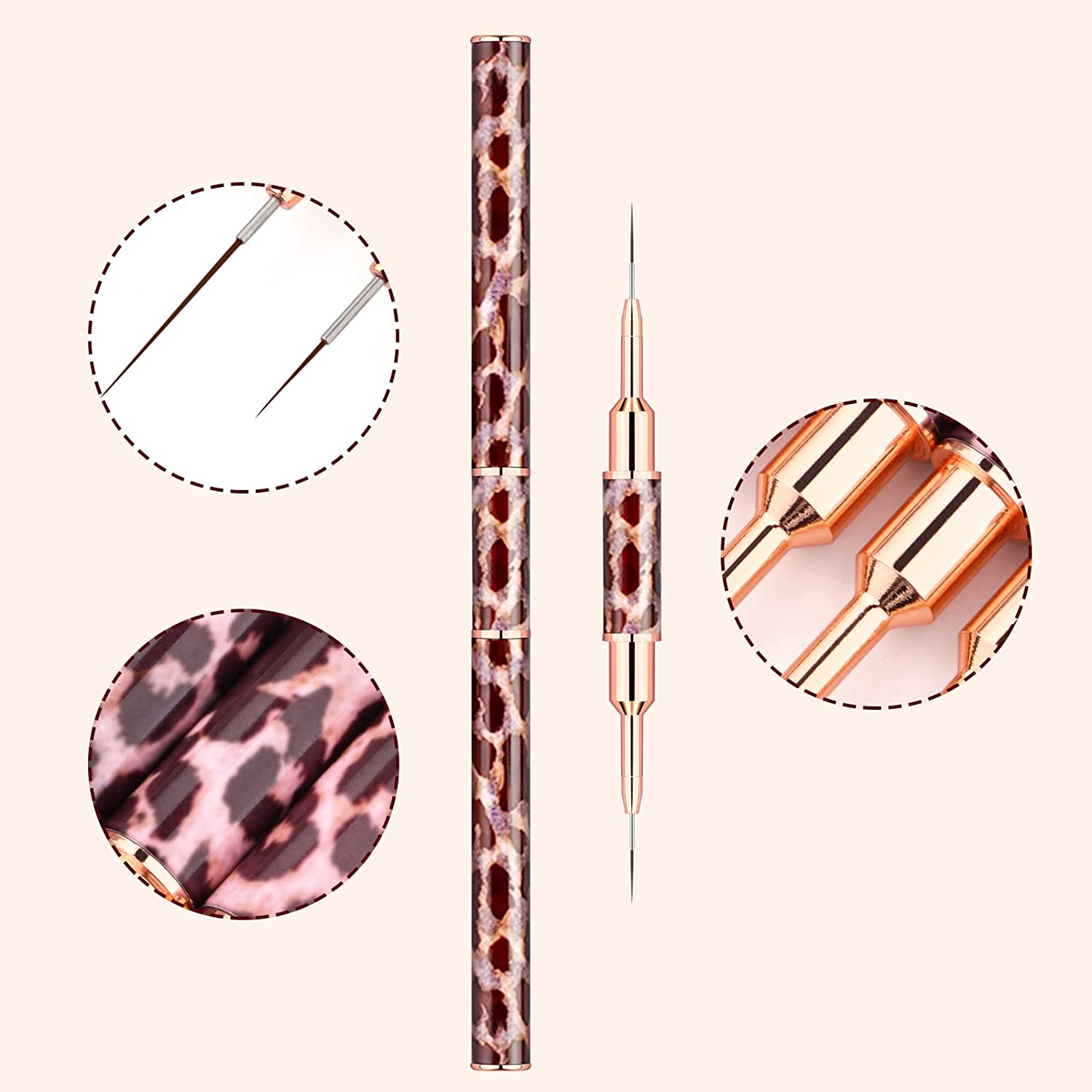 Pinceaux pour Nail Art imprimé - Nail Art Leopard avis et prix