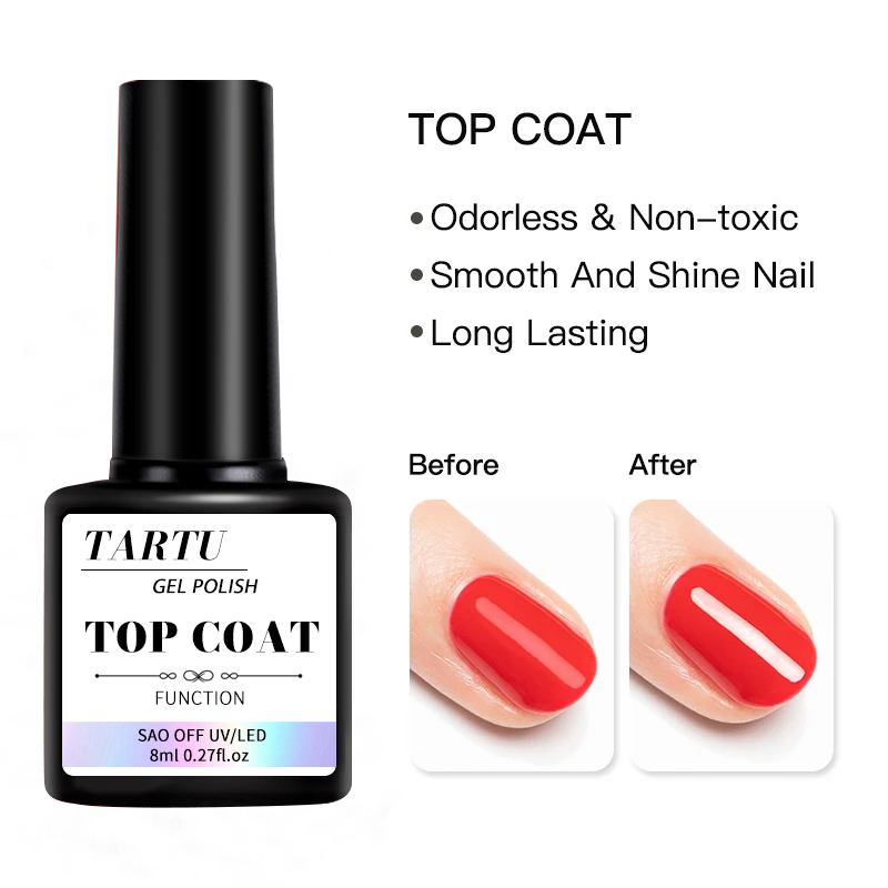 Ensemble de Nail Art en Gel fo - Gel Top Coat avis et prix
