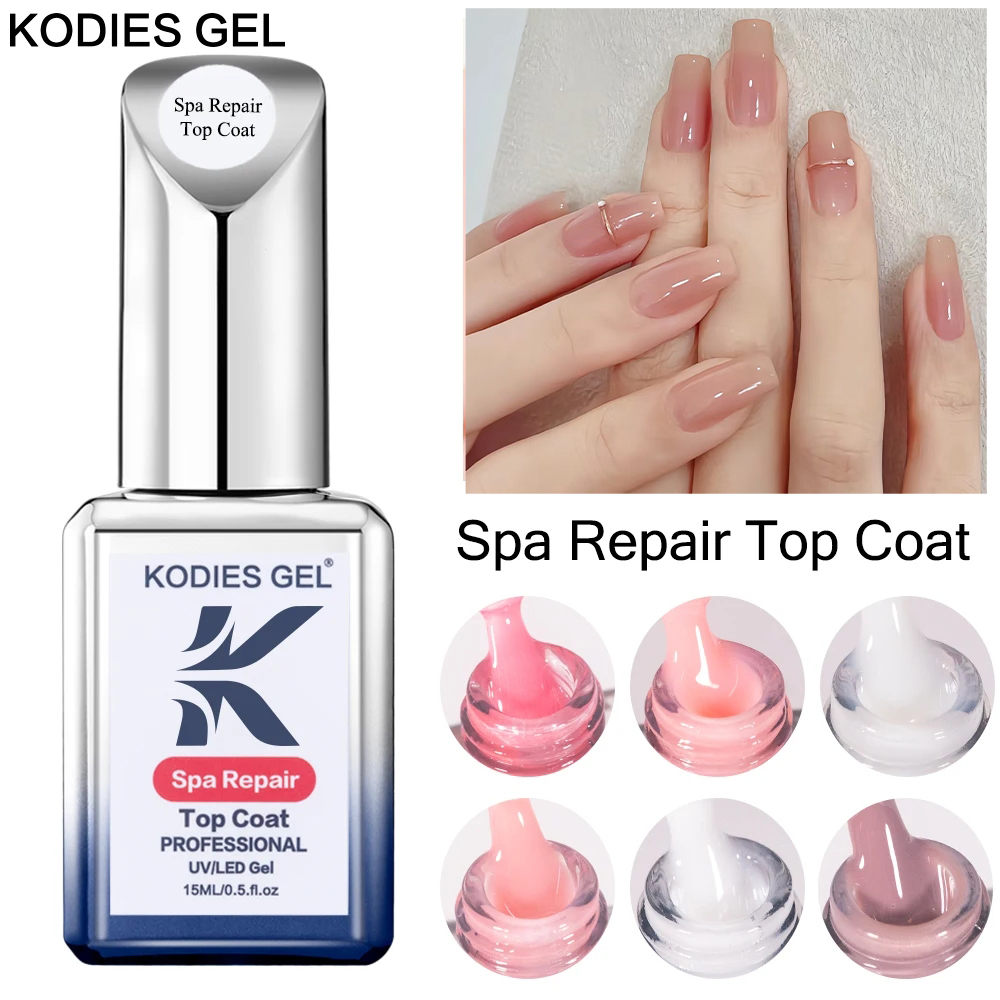 KODIES GEL blanc laiteux couch - Gel Top Coat avis et prix