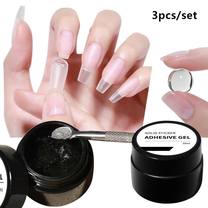 3 pièces/ensemble solide ongle - Nail Art Halal avis et prix