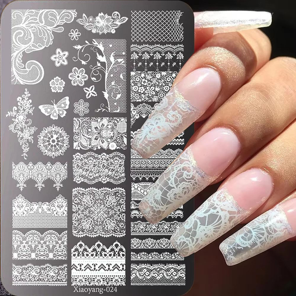 Pochoir de stamping pour nail  - Nail Art Leopard avis et prix