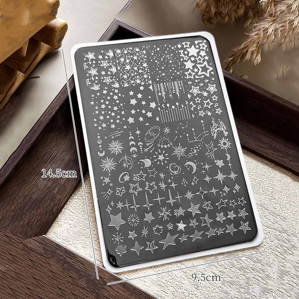 Pochoir de stamping pour nail  - Nail Art Leopard avis et prix