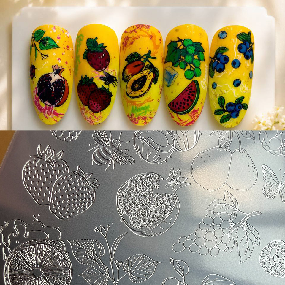 Plaques de tamponnage pour nai - Nail Art Leopard avis et prix