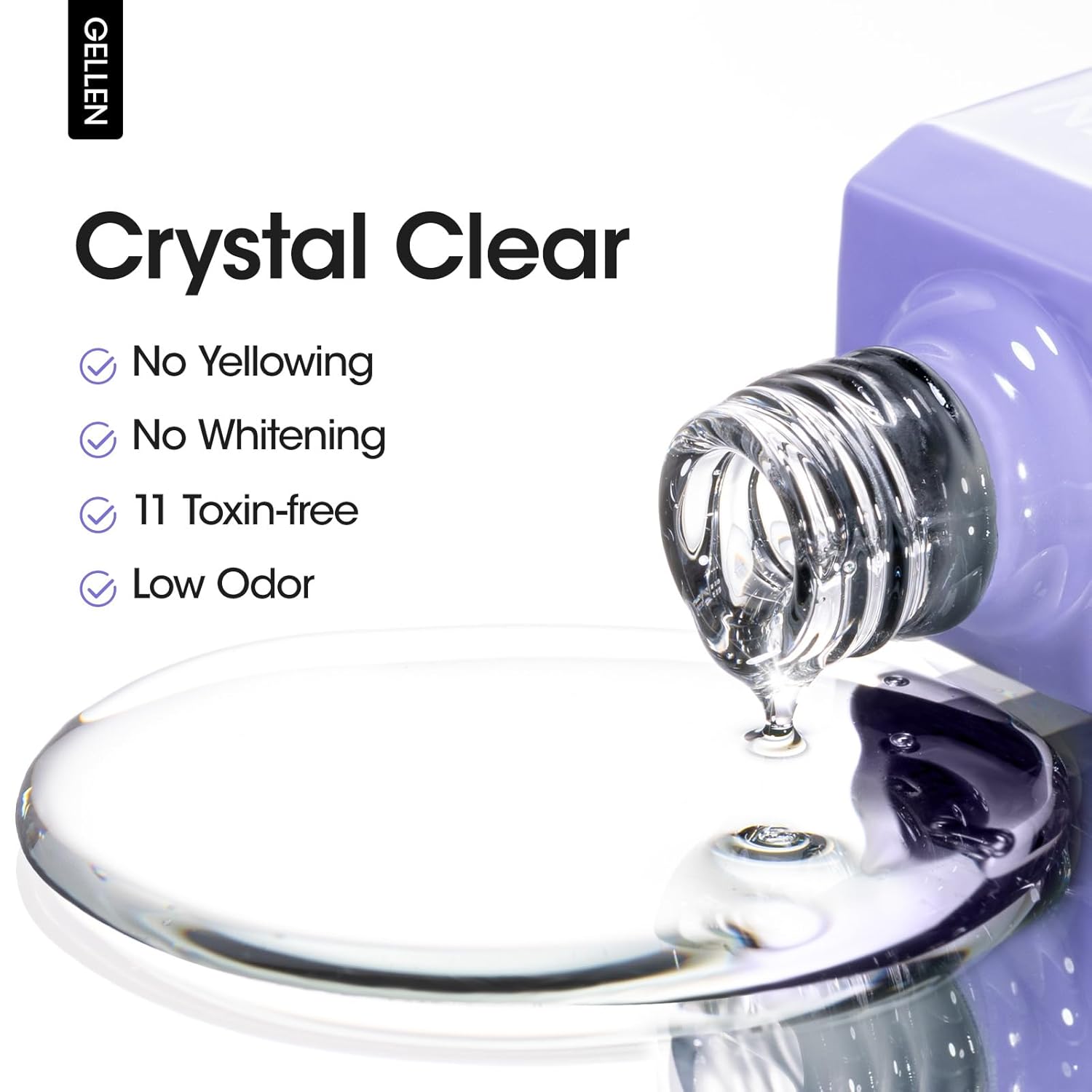 GELLEN Gel pour ongles couche  - Gel Top Coat avis et prix
