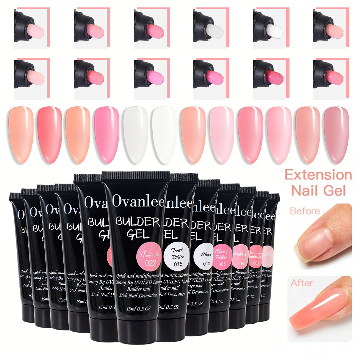 Kit de Gel de Construction d'O - Nail Extension Form avis et prix