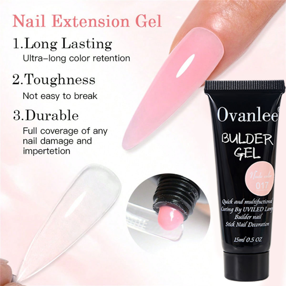 Kit de Gel de Construction d'O - Nail Extension Form avis et prix