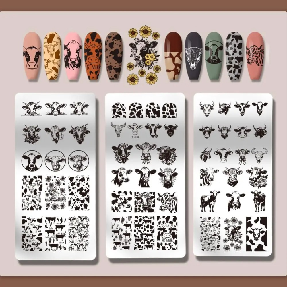 Plaques d'estampage pour ongle - Nail Art Leopard avis et prix