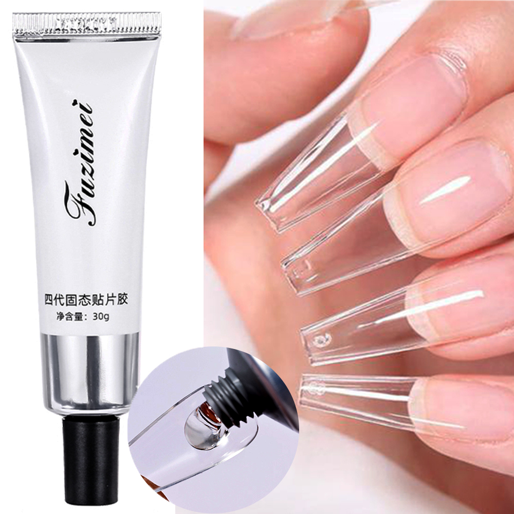 Faux ongles en gel doux solide - Nail Extension Form avis et prix