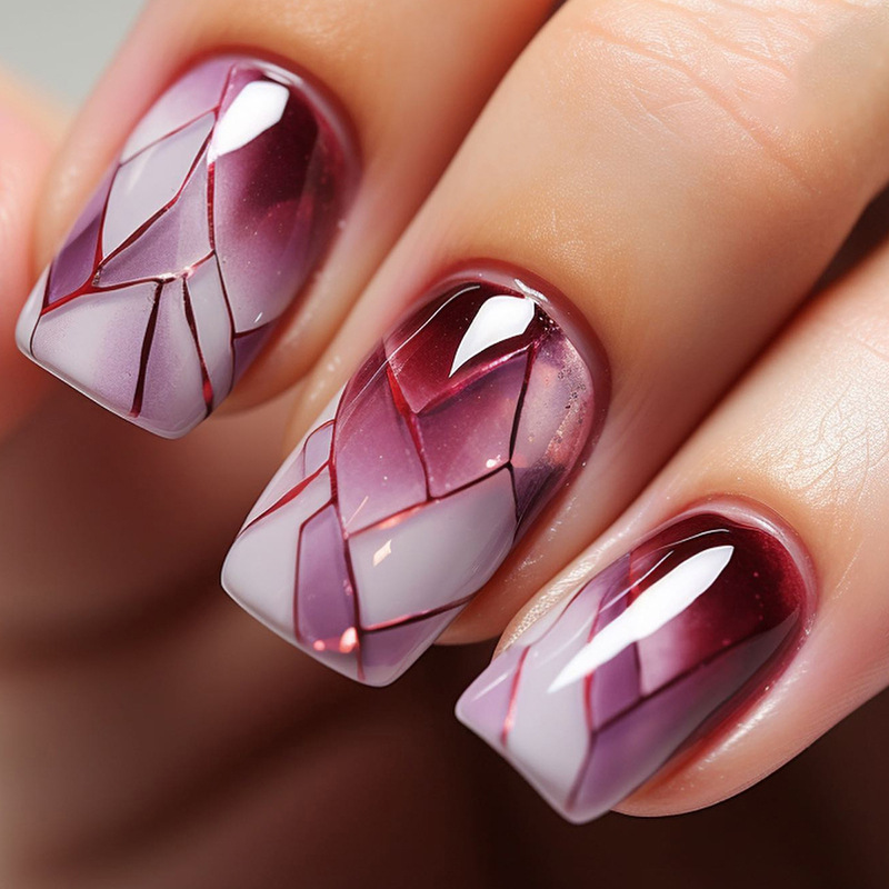 24 pièces nœud rouge oeil de c - Nail Art Cat Eye Simple avis et prix