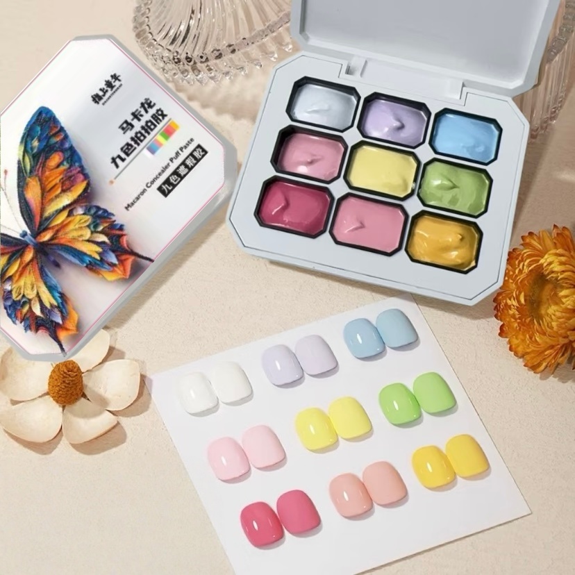 Vernis à ongles solide 9 coule - Nail Art Halal avis et prix