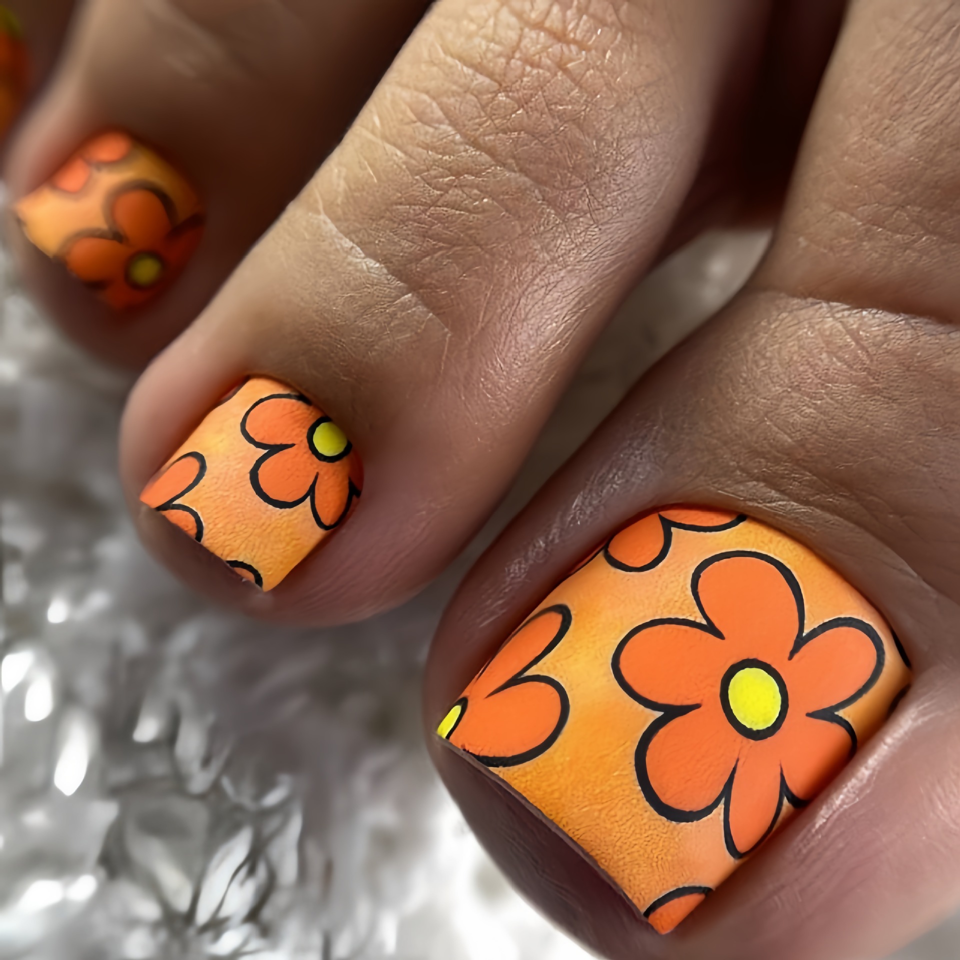 24 pièces y2k presse sur les o - Nail Art Leopard avis et prix