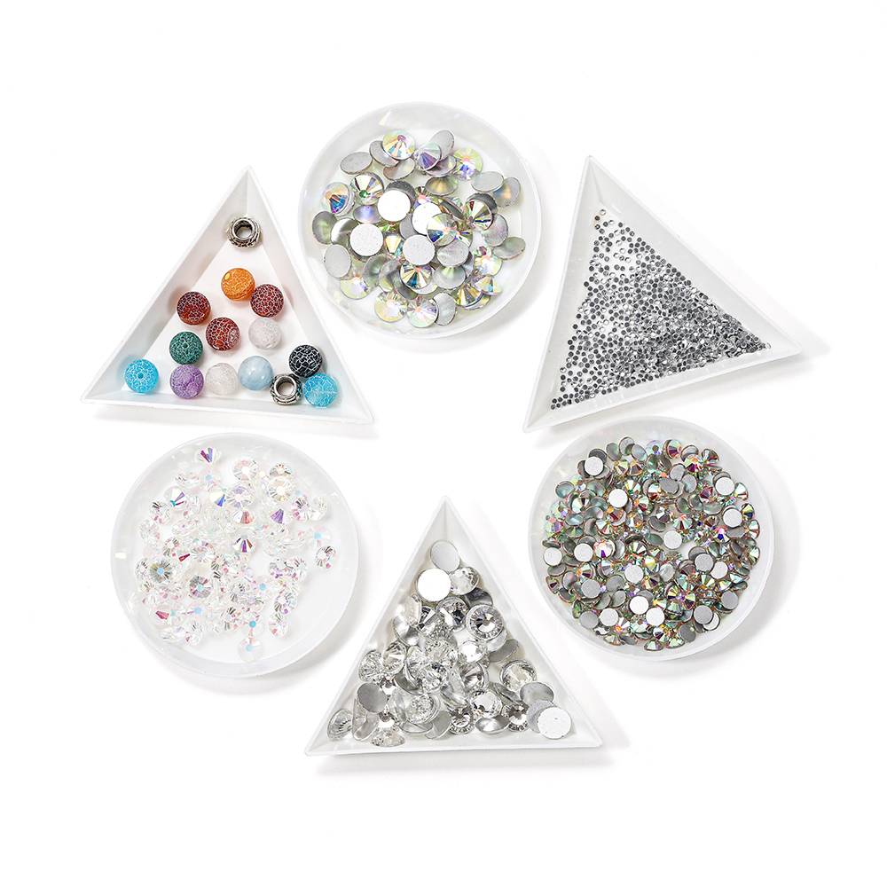 Conteneur blanc en plastique p - Nail Art Lotso avis et prix