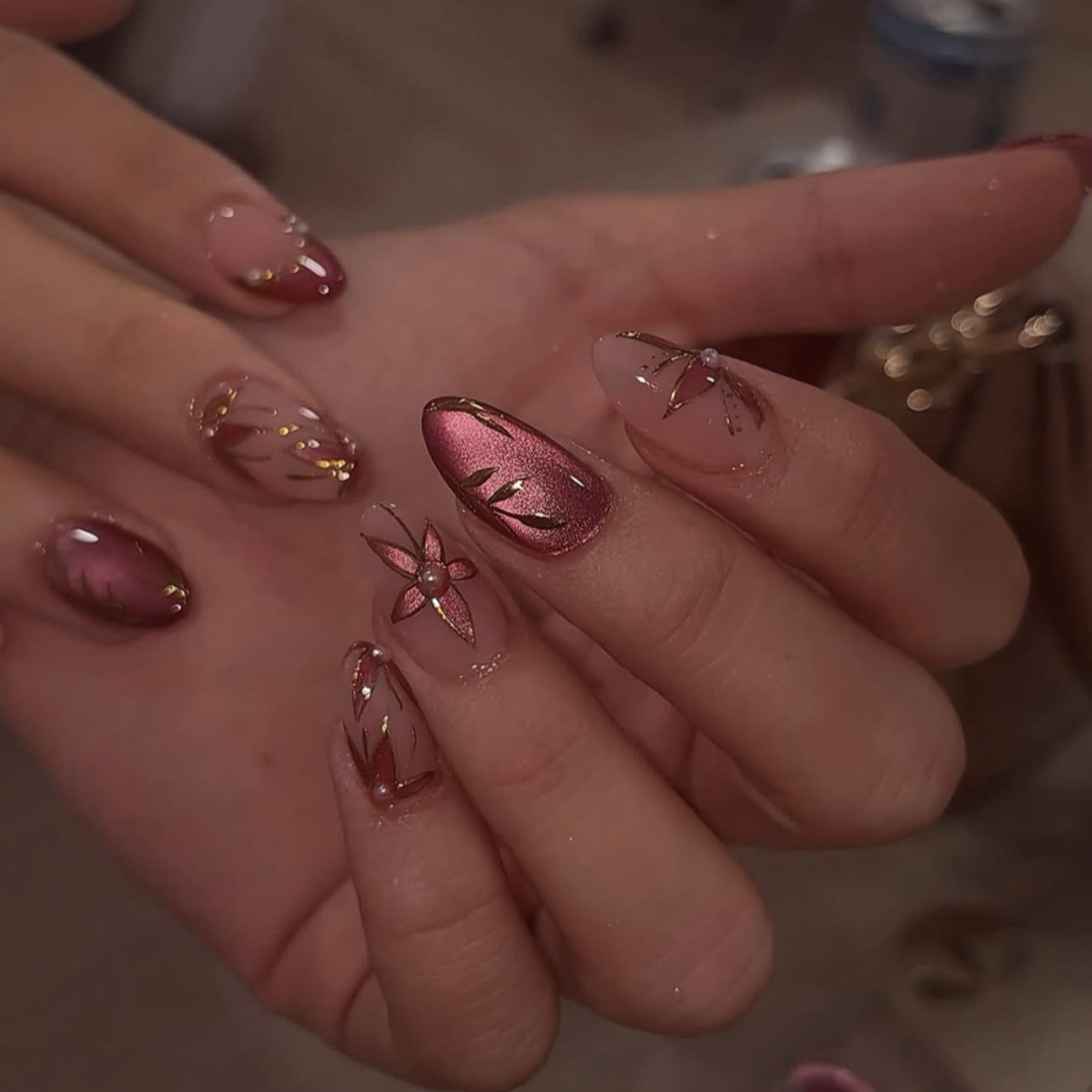 24 faux ongles à presser, form - Nail Art Cat Eye Simple avis et prix