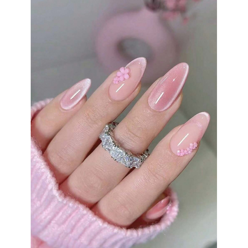 10 pièces à la main moyen aman - Nail Art Cat Eye Simple avis et prix