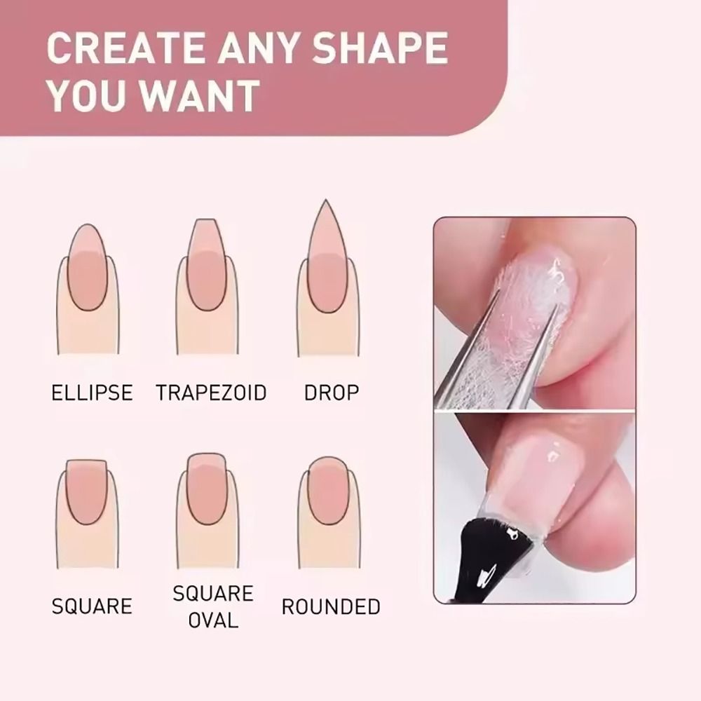 Extension d'ongles en fibre de - Nail Extension Form avis et prix